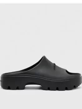 Allsaints Eclipse Flatform Slider - Black