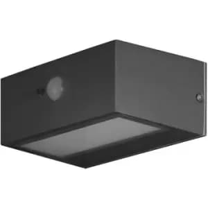 Forlight Top LED Outdoor Down Wall Lamp Urban grey, Sandblasted, Warm-White 3000K, IP44