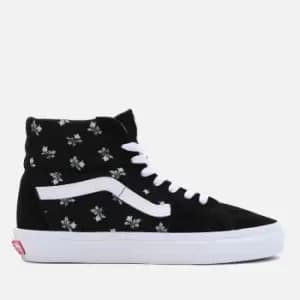 Vans Unisex Vans Unisex Sku-Hi Trainers - Floral Black Trainers - Floral Black - UK 3