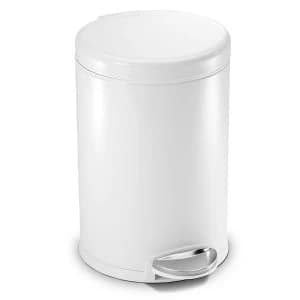Simplehuman 4.5 Litre Round Pedal Bin Steel