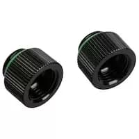 Bitspower Touchaqua 10mm Extender Fitting - Black (2 PCS )