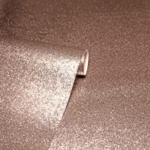 Arthouse Rose Gold Sequin Sparkle Rose Gold Glitter Effect Textured Wallpaper