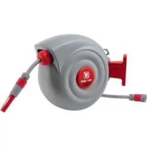 Holzmann Maschinen WSR15M WSR15M 1/2 Grey, Red Garden hose reel