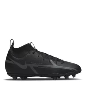 Nike Junior Phantom Gt Club Dynamic Fit Firm Ground Football Boot - Black, Size 1