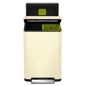 EKO X Cube Recycling Bin 40L - Cream