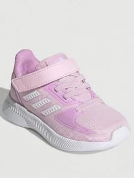 adidas Runfalcon 2.0 Infants - Pink/White, Size 4