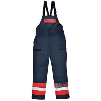 Portwest - FR57NARXXXL - sz 3XL Bizflame Plus Bib and Brace - FR57 Navy
