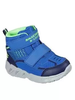 Skechers Magna-lights Boots - Blue Size 11 Younger