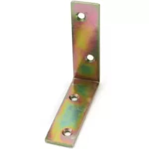 Steel from Corner l Shape Brace Angle Bracket - Size 60 x 60 x 17mm - Pack of 10