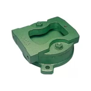 Plaque tournante Leinen Junior pour largeur de machoire 125mm fonte grise LEINE