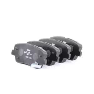 VALEO Brake pad set HYUNDAI,KIA 301134 583022MA00,583022MA90,583022PA70 583022WA70,583022WA90,583023MA01,583023NA00,583023NA91,58302A1A00,58302B1A05