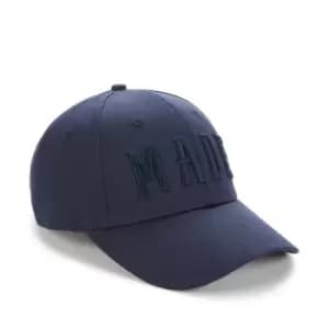 Milliner Made Baseball Cap - Navy