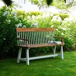 Broadway Garden Bench, Acacia Wood Natural
