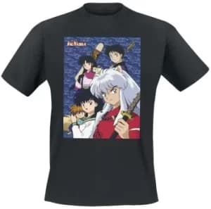 InuYasha Group T-Shirt black