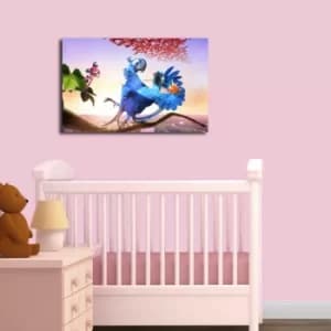 4570CO-14 Multicolor Decorative Canvas Painting