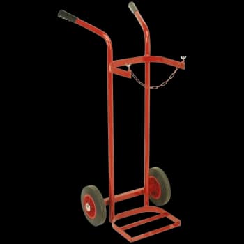 Sealey Welding Single Gas Bottle Trolley