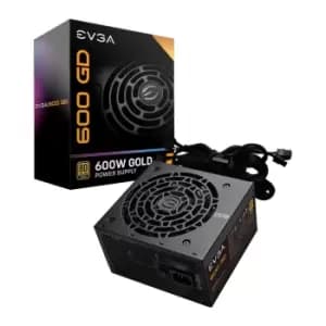 EVGA 600 GD, 80 GOLD 600W, 5 Year Warranty, Power Supply 100-GD-0600-V3