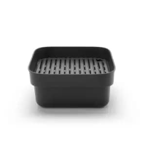 Brabantia Sinkside Washing Up Bowl and Drying Tray - Dark Grey