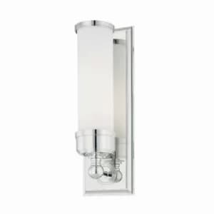Worcester 1 Light Bathroom Wall Light Polished Chrome IP44, G9