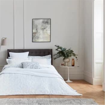 Bedeck of Belfast Kita Cotton Duvet Cover - White
