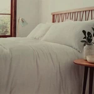 Linea Linea Flannel Fitted Sheet - Cream