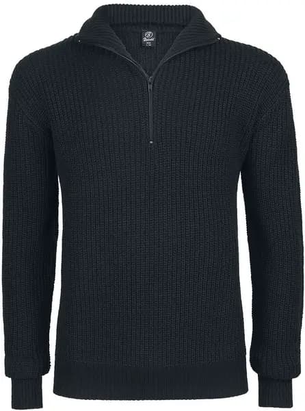 Brandit Marine Troyer Knit jumper Black 4XL Men