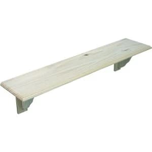 Wickes Pine Shelf Kit - 16 x 190 x 890mm