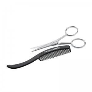 Tweezerman Moustache Scissors Comb