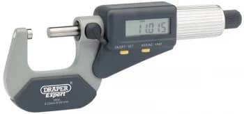 DRAPER Expert Dual Reading Digital External Micrometer - 0-25mm/0-1" 46599