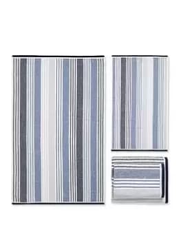 Catherine Lansfield Kelso Stripe Towel Bale