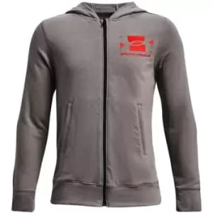Under Armour Rival Terry Hoodie Junior Boys - Grey