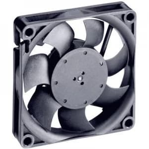 Axial fan 12 Vdc 43 m h L x W x H 70 x 70 x 15mm EBM Papst