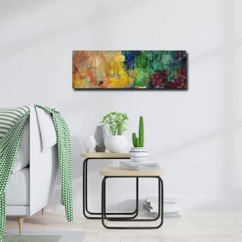 3090ABSC - 012 Multicolor Decorative Canvas Painting