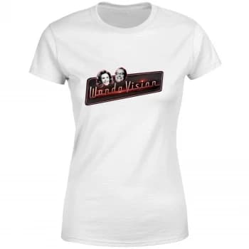 WandaVision Womens T-Shirt - White - L