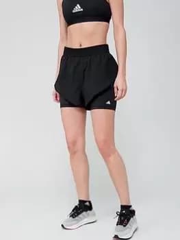 adidas Train Hiit Shorts - Black Size M Women