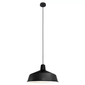 Black Moon Dome Pendant Ceiling Lights Black Matt