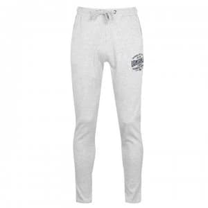 Lonsdale Box Lightweight Sweat Pants Mens - Grey Marl