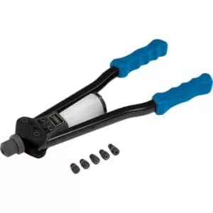 Draper Medium Arm Riveter and Collection Bowl