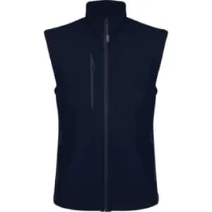 Navy Recycled Soft Shell Body Warmer (2XL)