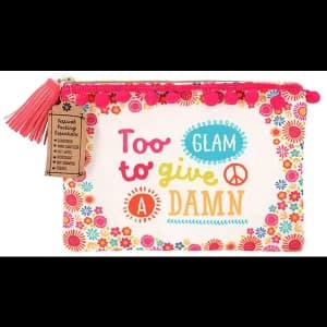 Too Glam to Give a Damn Make up Pouch
