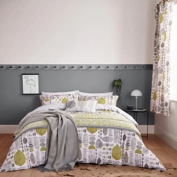 Helena Springfield Unna Grey Bedding Set - Kingsize