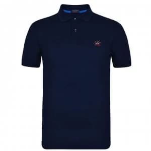 PAUL AND SHARK Short Sleeved Polo Shirt - Navy 013