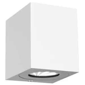 Canto kubi LED Dimmable Outdoor Up Down Wall Lamp White, IP44, 2700K