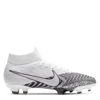 Nike Pro 7 Firm Ground Football Boots Juniors - White
