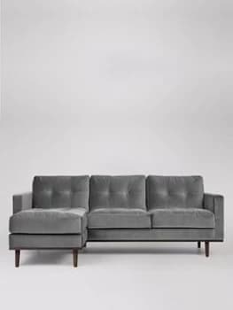 Swoon Berlin Fabric Left Hand Corner Sofa