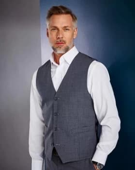 Skopes Grey Darwin Suit Wcoat Reg