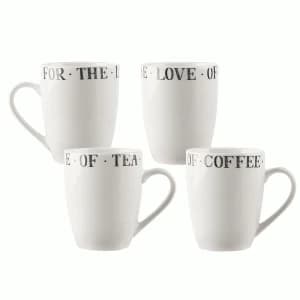 Creative Tops Stir It Up Bullet Mugs - Set of 4