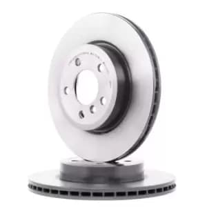 PAIR PAINTED BREMBO BRAKE DISC 09.9581.11