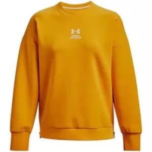 Under Armour Armour Summit Crew Sweater Womens - Orange