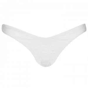 Seafolly Seafolly Your Type V High Bikini Bottoms - White